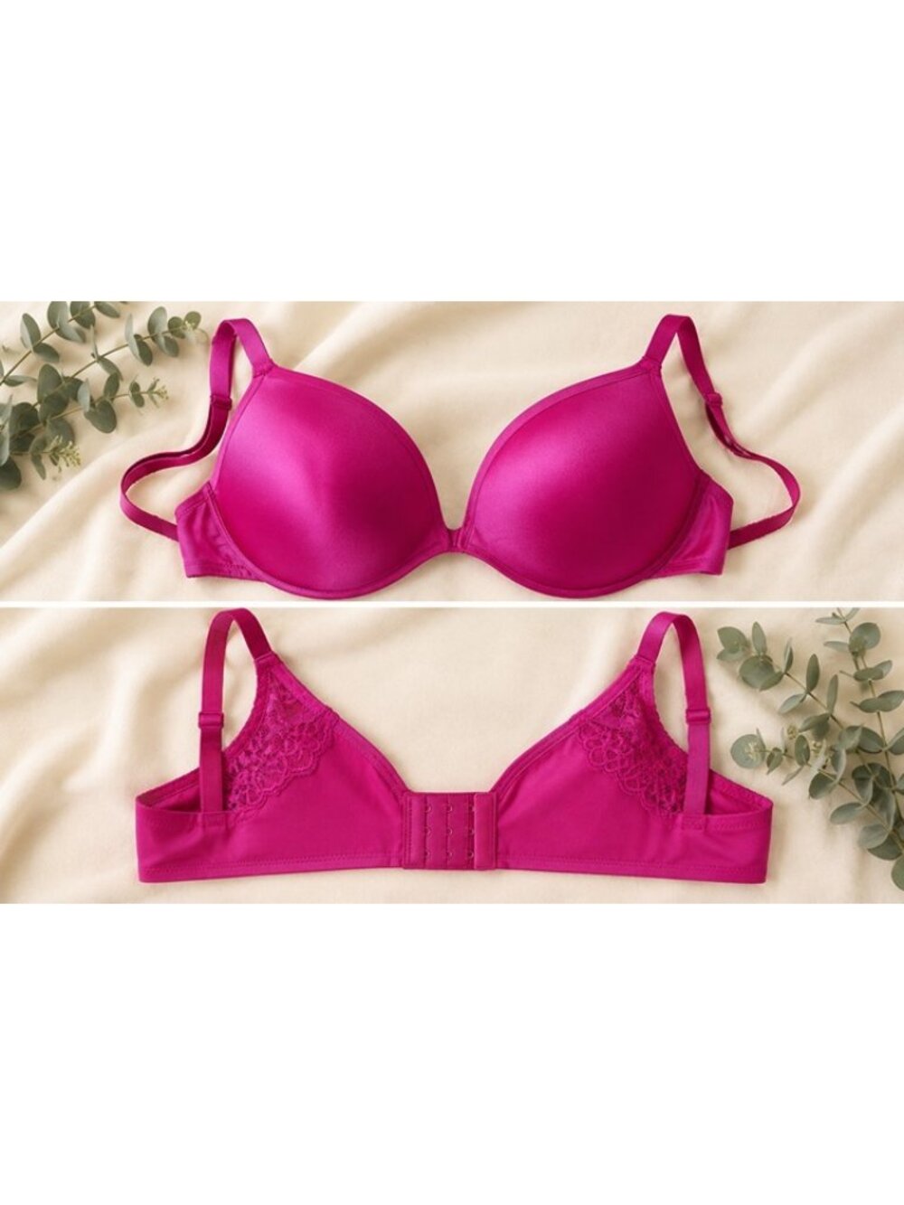 Auden Women’s Wireless Bra 34DDD Tea Rose Pink Lace Full Coverage NWT
